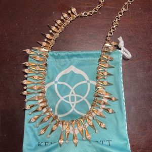 Kendra Scott Rose Gold Statement Necklace